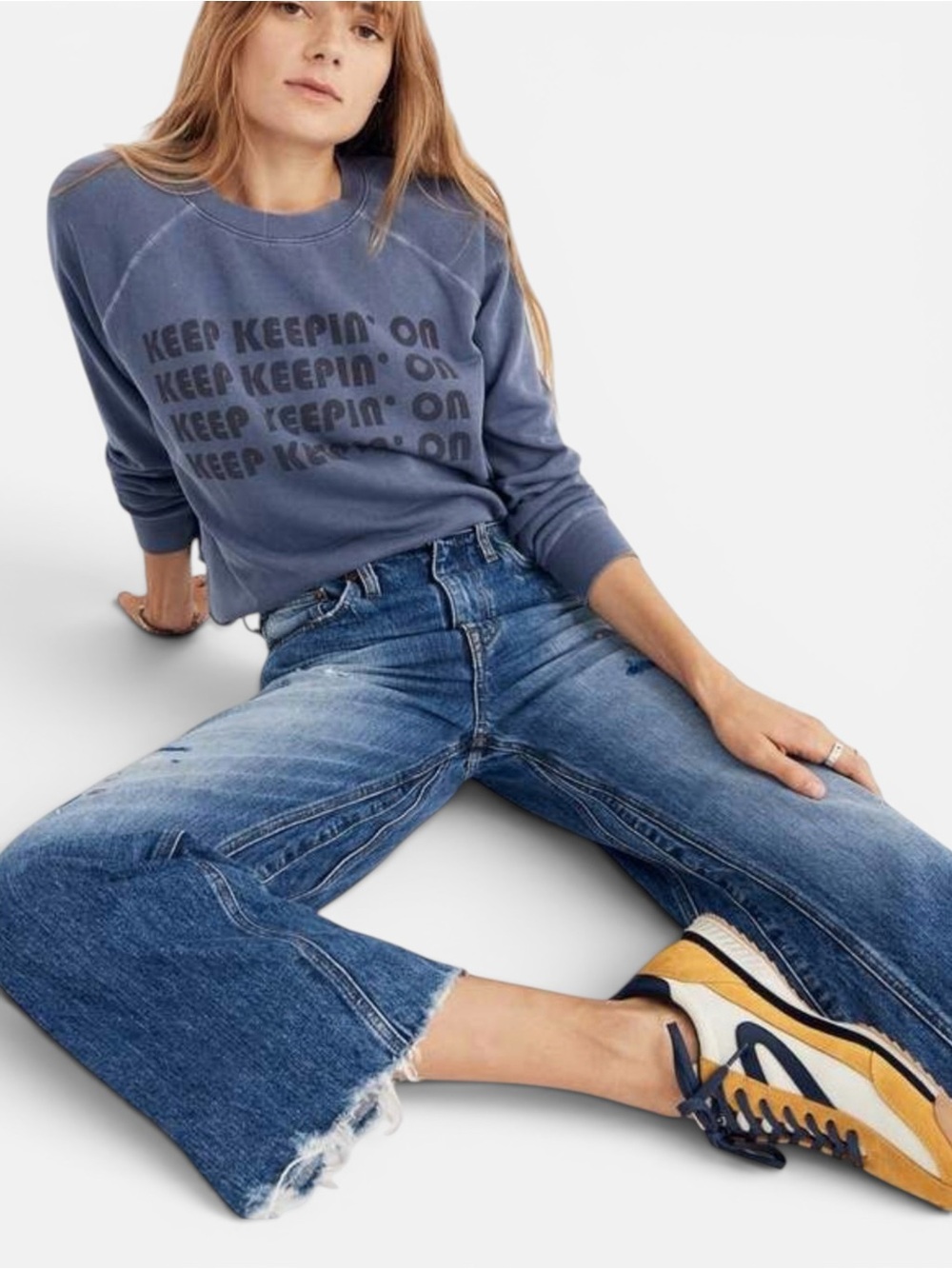 Rivet & Thread Wide-Leg Crop Jeans Inset Edition 29 Premium Japanese Denim New!